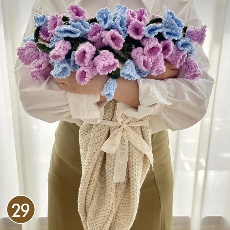 Crochet Bouquet Blanket - Floral Collection - product image 40