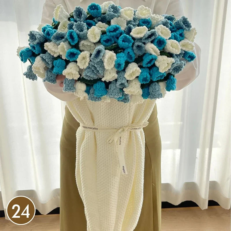 Crochet Bouquet Blanket - Floral Collection - product image 57