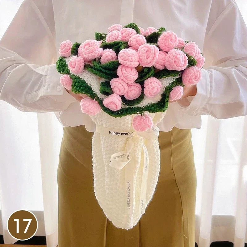 Crochet Bouquet Blanket - Floral Collection - product image 27