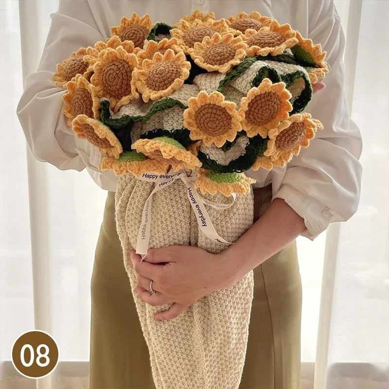 Crochet Bouquet Blanket - Floral Collection - product image 34