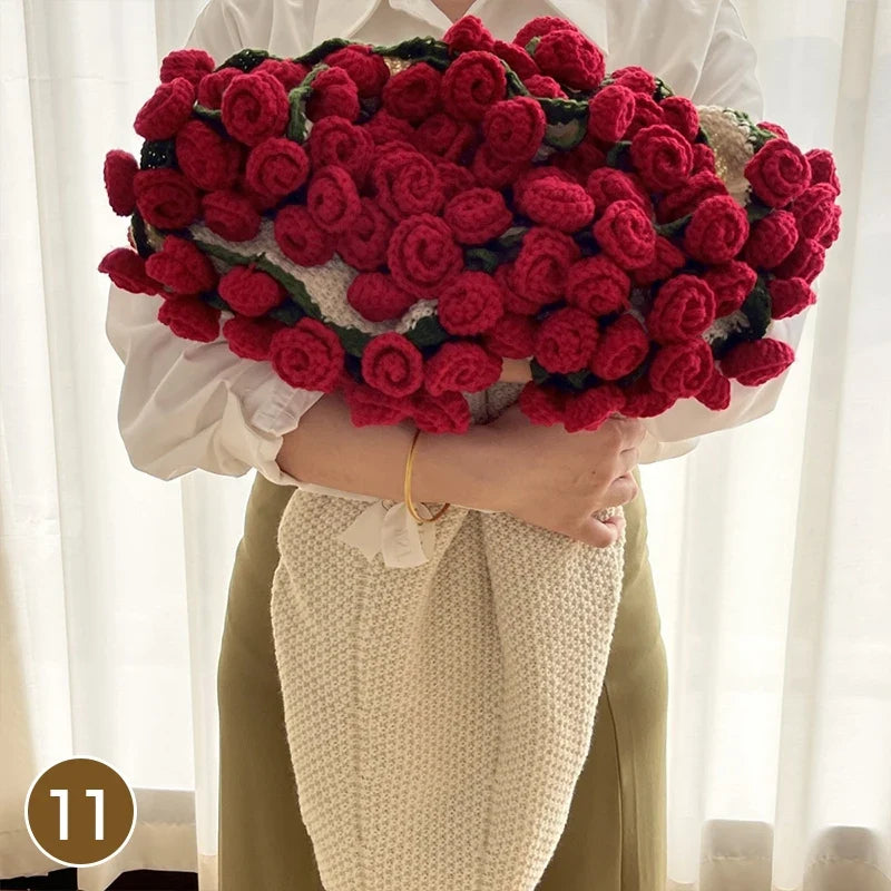 Crochet Bouquet Blanket - Floral Collection - product image 79