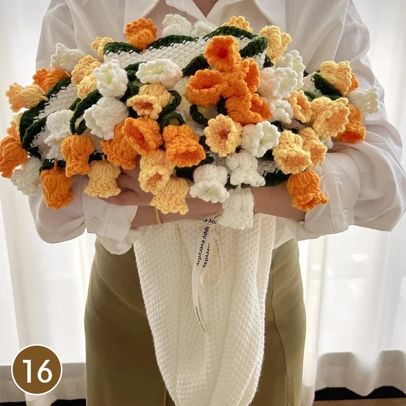 Crochet Bouquet Blanket - Floral Collection - product image 80
