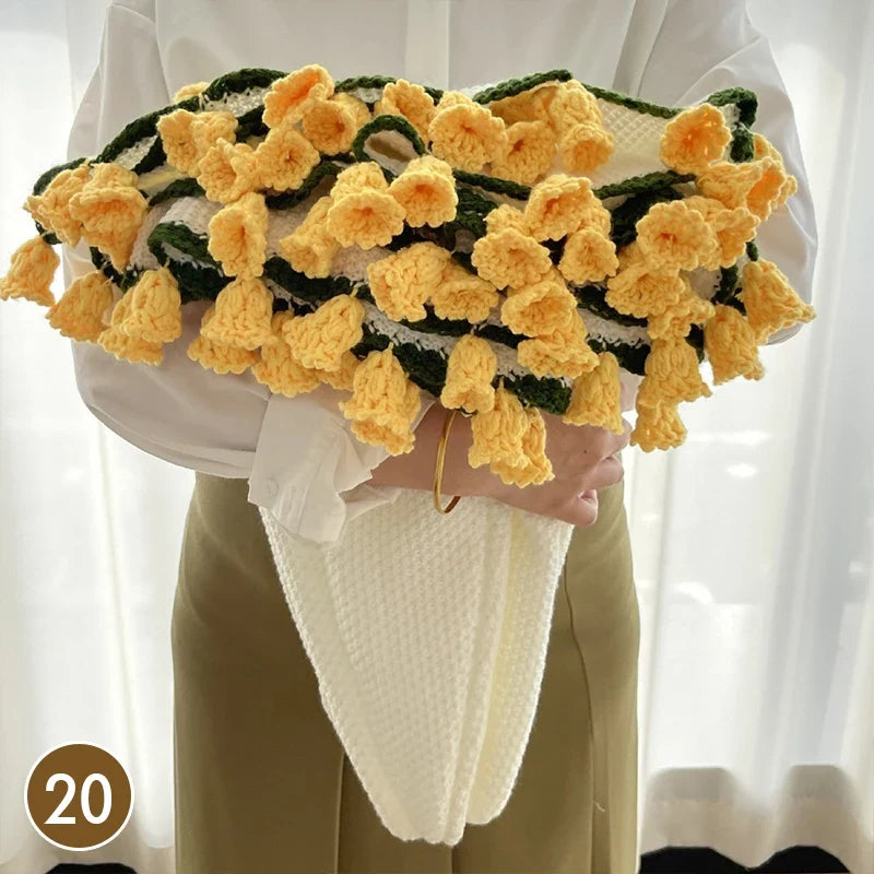 Crochet Bouquet Blanket - Floral Collection - product image 60