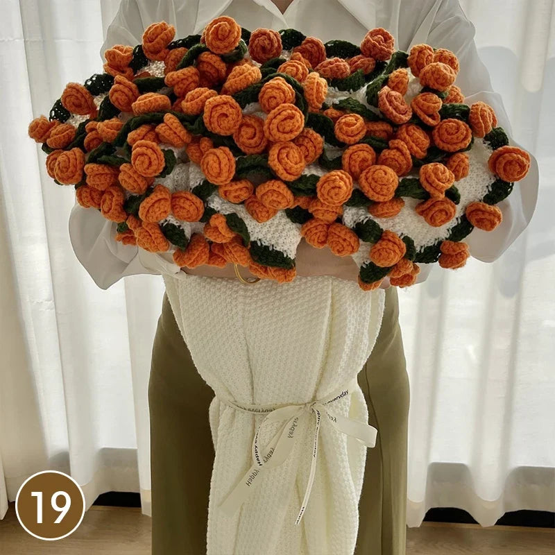 Crochet Bouquet Blanket - Floral Collection - product image 62