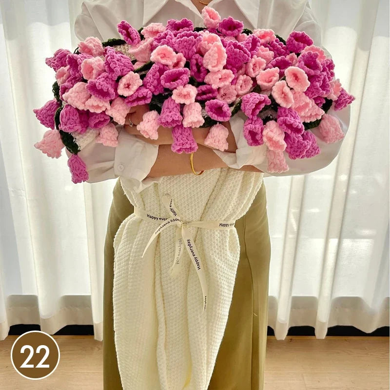 Crochet Bouquet Blanket - Floral Collection - product image 18