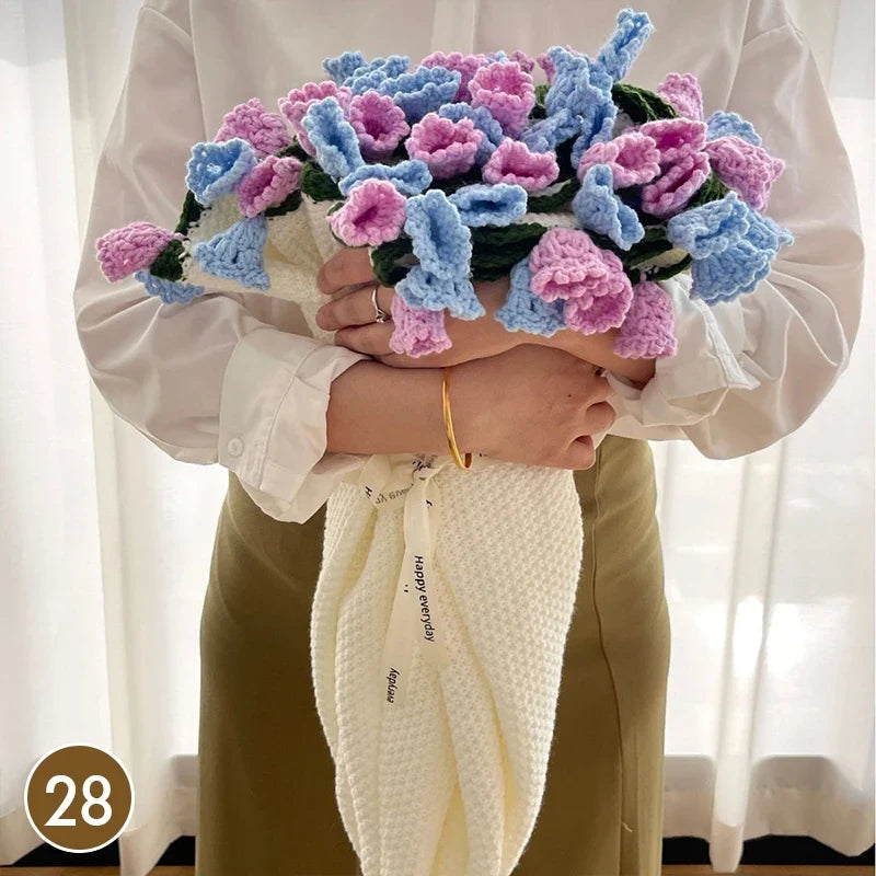 Crochet Bouquet Blanket - Floral Collection - product image 41