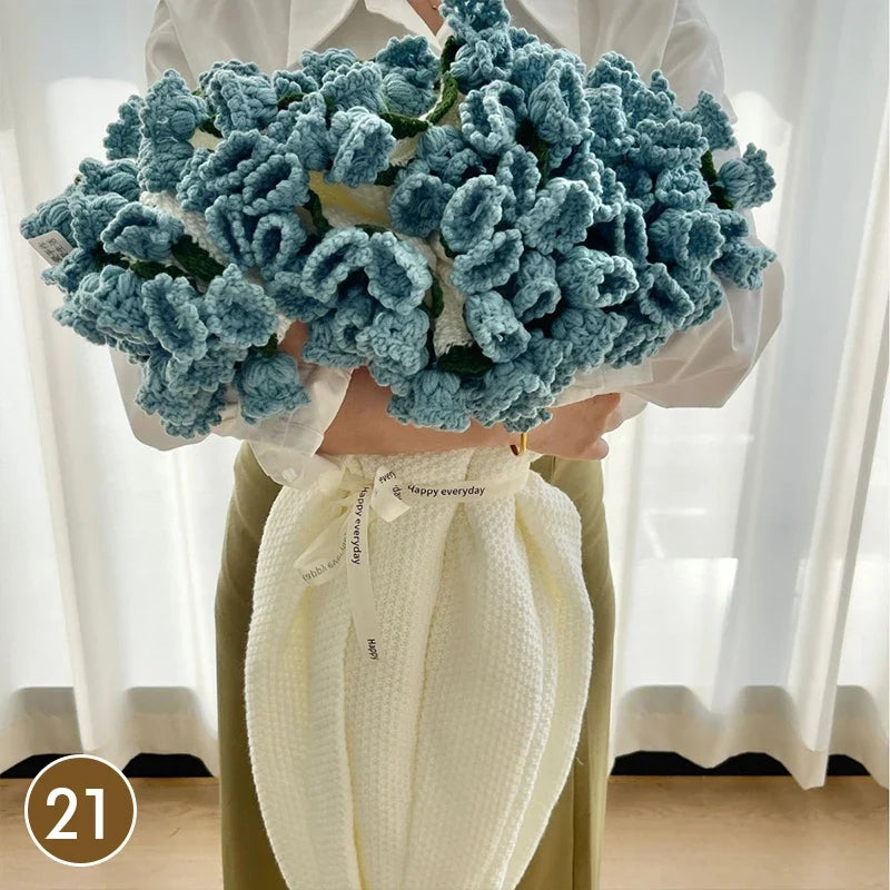 Crochet Bouquet Blanket - Floral Collection - product image 28