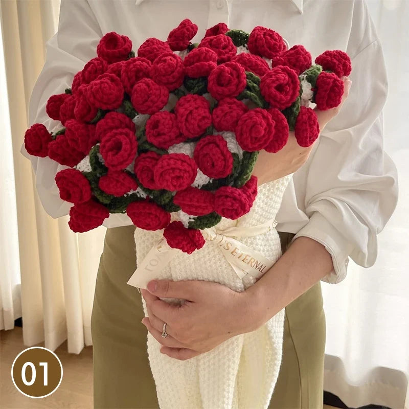 Crochet Bouquet Blanket - Floral Collection - product image 103