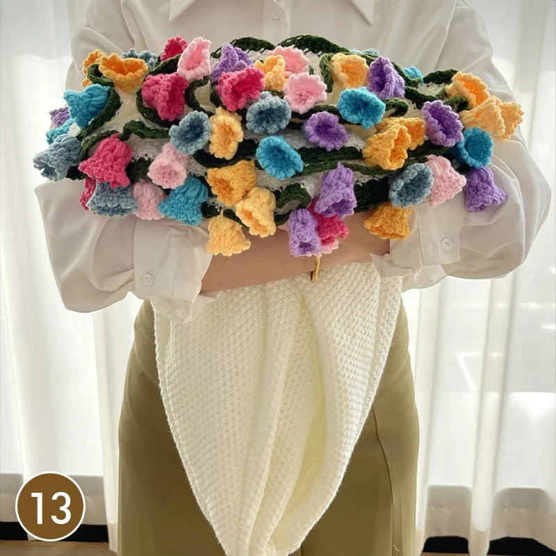 Crochet Bouquet Blanket - Floral Collection - product image 84