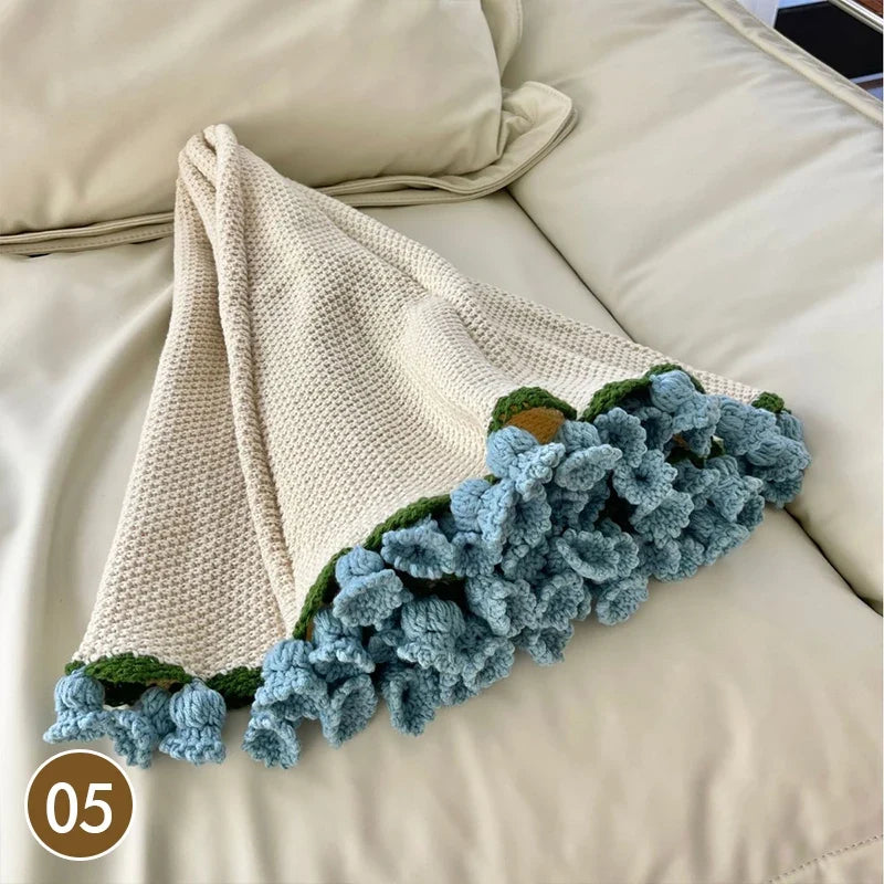 Crochet Bouquet Blanket - Floral Collection - product image 97