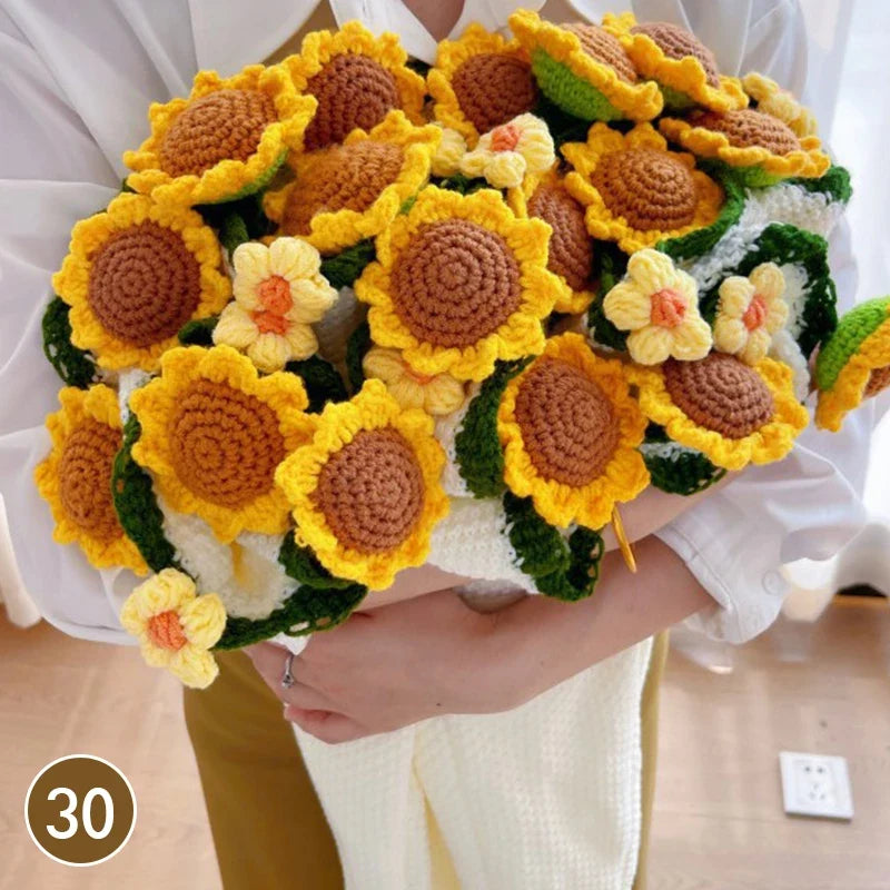 Crochet Bouquet Blanket - Floral Collection - product image 45