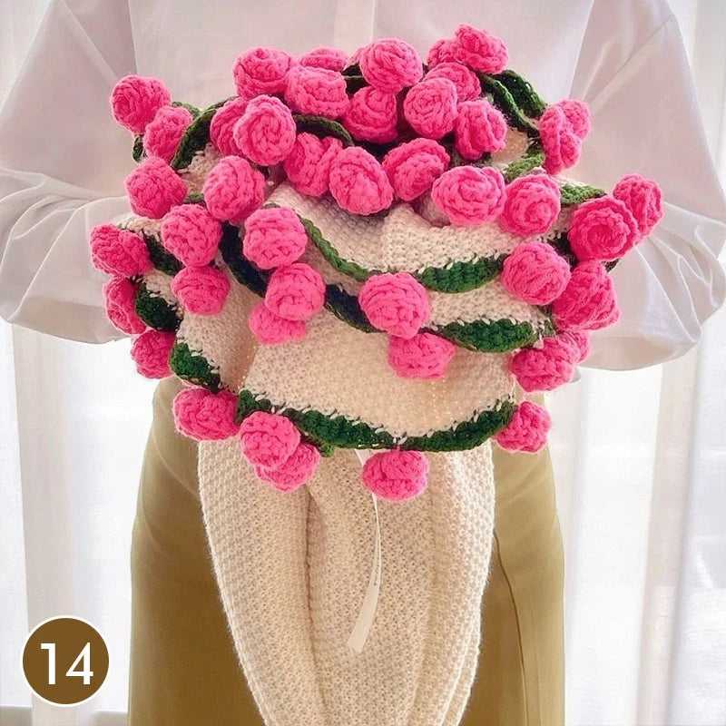 Crochet Bouquet Blanket - Floral Collection - product image 25