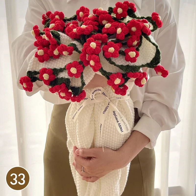 Crochet Bouquet Blanket - Floral Collection - product image 36