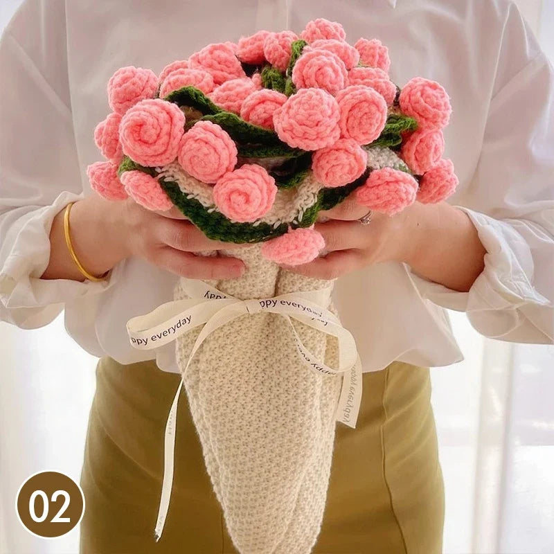 Crochet Bouquet Blanket - Floral Collection - product image 100