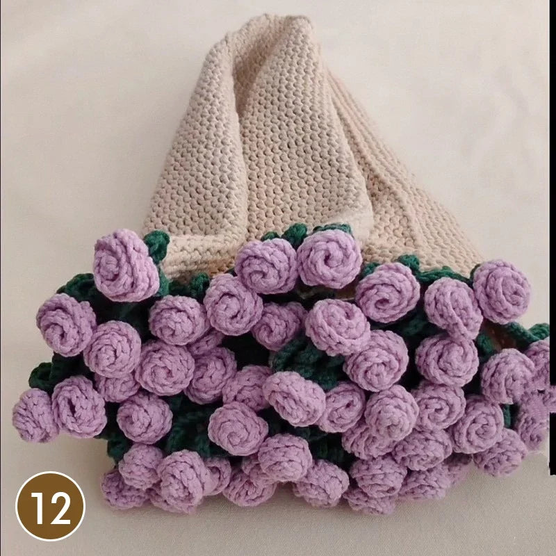 Crochet Bouquet Blanket - Floral Collection - product image 77