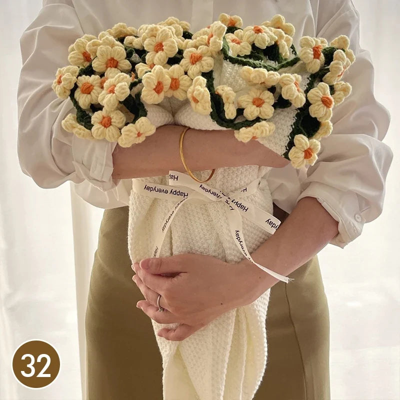Crochet Bouquet Blanket - Floral Collection - product image 52