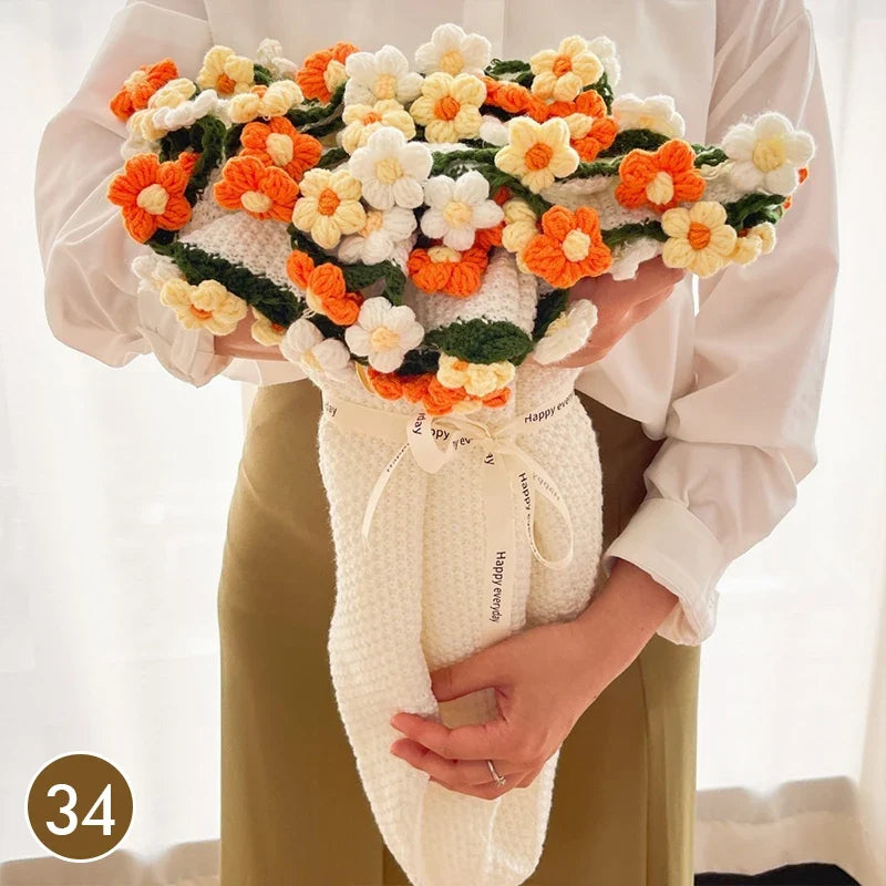 Crochet Bouquet Blanket - Floral Collection - product image 50