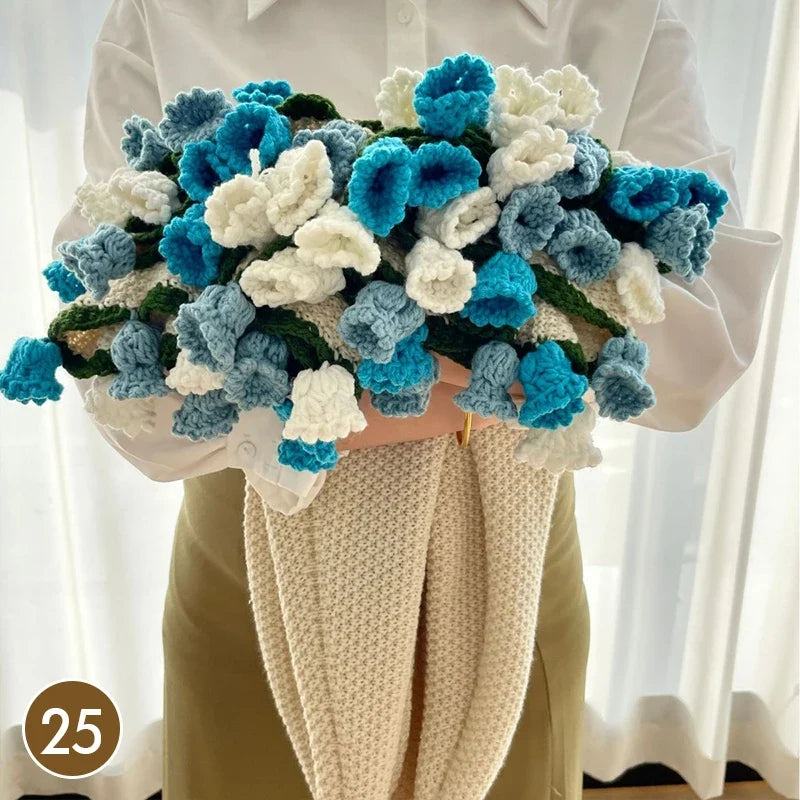 Crochet Bouquet Blanket - Floral Collection - product image 49