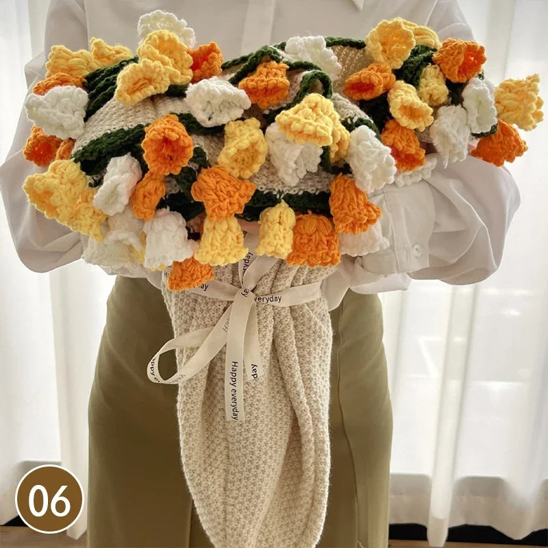Crochet Bouquet Blanket - Floral Collection - product image 94